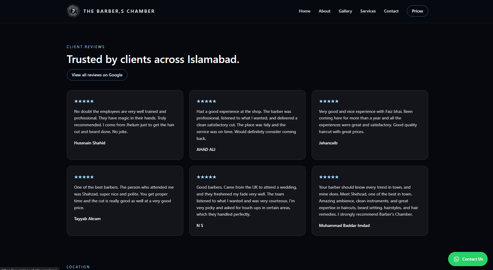 Hair styling gallery